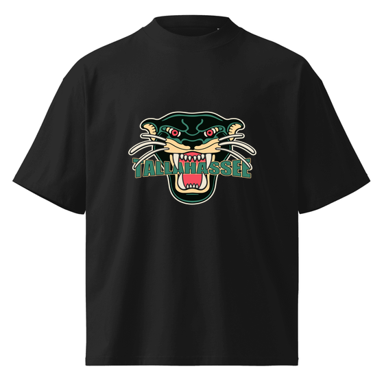 Tallahassee T-Shirt with Panther design (Black)