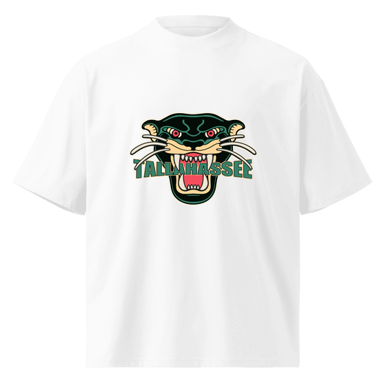 Tallahassee T-Shirt with Panther design (White) – Produktansicht