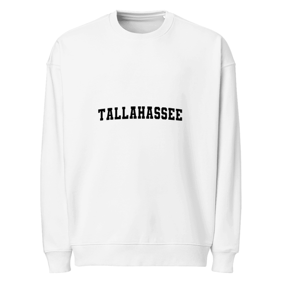 Tallahassee Sweatshirt with Varsity3 design (White)