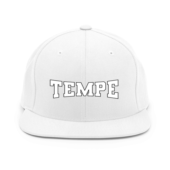 Tempe Cap with Varsity4 design (White)