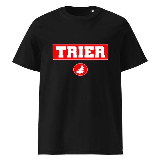 Trier T-Shirt mit Signal14-Design (Schwarz) – Produktansicht