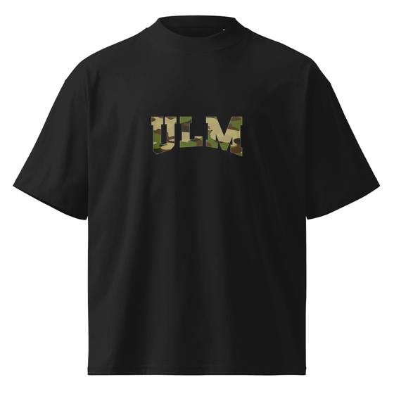 Ulm T-Shirt mit Camouflage-Design (Schwarz)