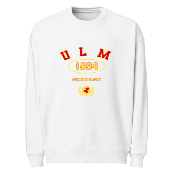 Ulm Sweatshirt mit University 1994-Design (Weiß)
