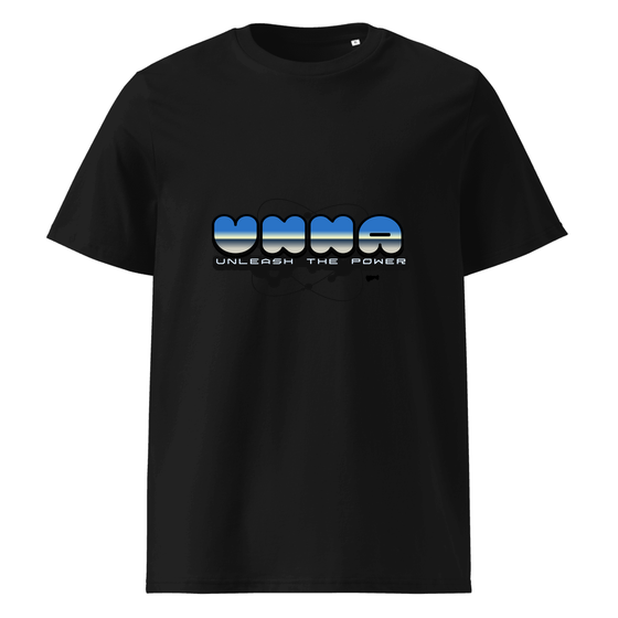 Unna T-Shirt mit Atom-Design (Schwarz)