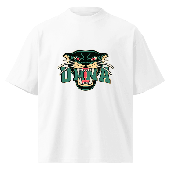 Unna T-Shirt mit Panther-Design (Weiß) – Produktansicht