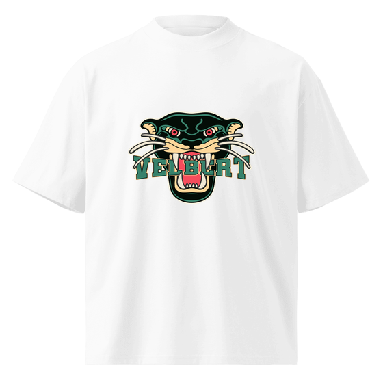 Velbert T-Shirt mit Panther-Design (Weiß) – Produktansicht