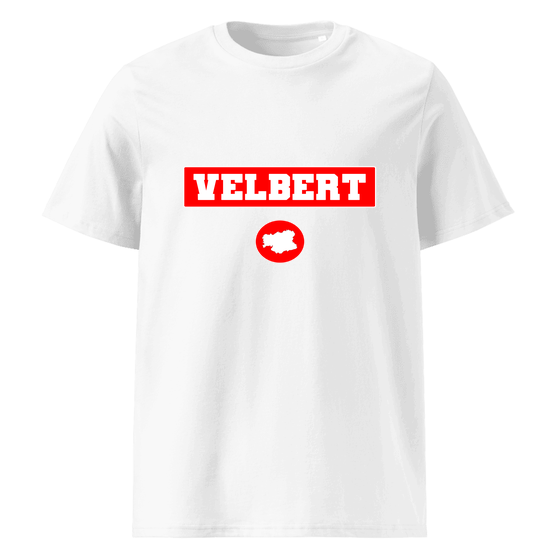 Velbert T-Shirt mit Signal14-Design (Weiß) – Produktansicht