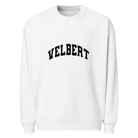 Velbert Sweatshirt mit Varsity3-Design (Weiß)
