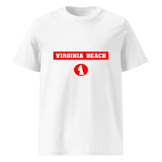 Virginia Beach T-Shirt with Signal14 design (White)