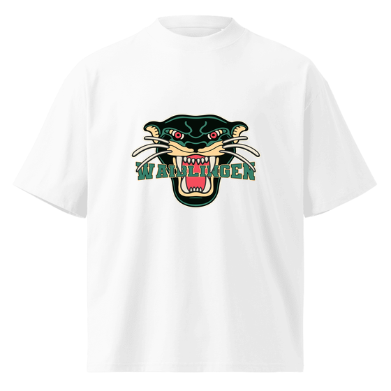 Waiblingen T-Shirt mit Panther-Design (Weiß) – Produktansicht
