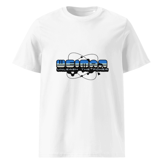 Weimar T-Shirt mit Atom-Design (Weiß)