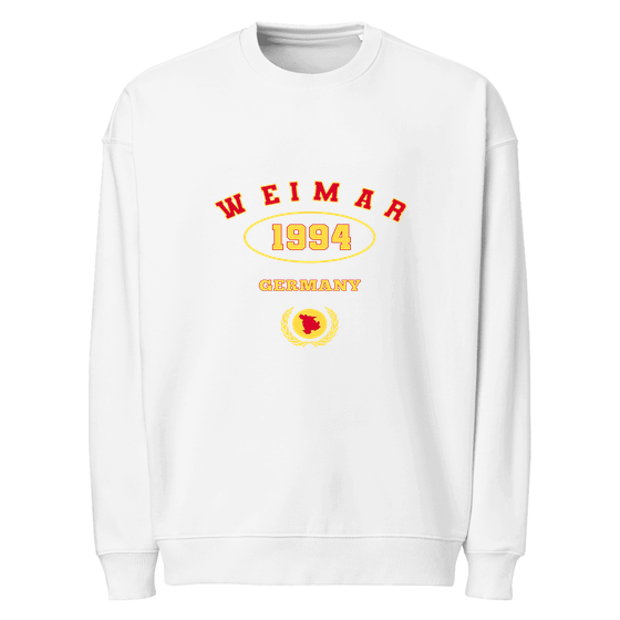 Weimar Sweatshirt mit University 1994-Design (Weiß)