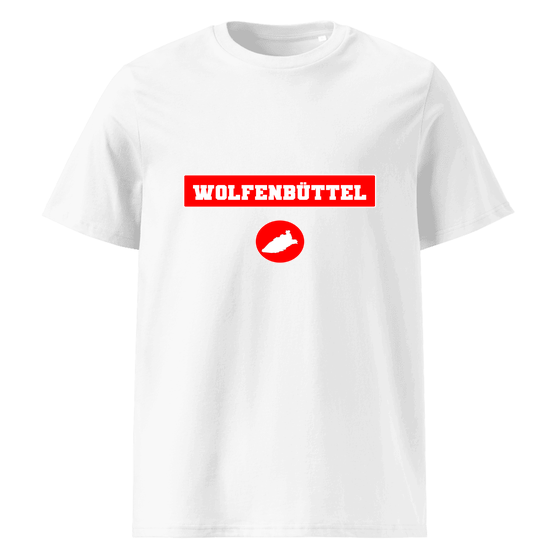 Wolfenbüttel T-Shirt mit Signal14-Design (Weiß)