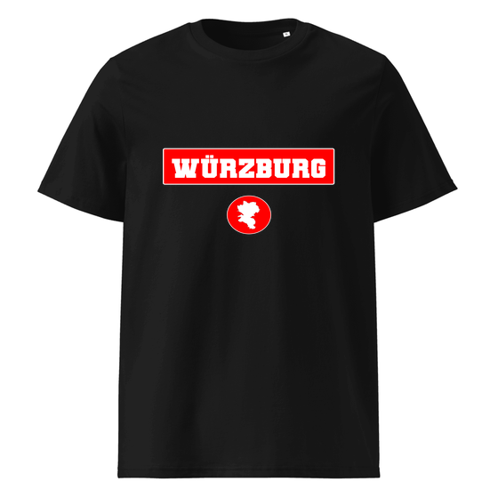 Würzburg T-Shirt mit Signal14-Design (Schwarz) – Produktansicht