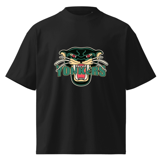 Yonkers T-Shirt with Panther design (Black)