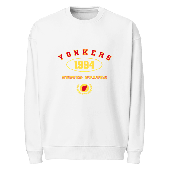 Yonkers Sweatshirt with University 1994 design (White)
