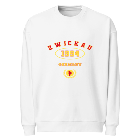 Zwickau Sweatshirt mit University 1994-Design (Weiß)