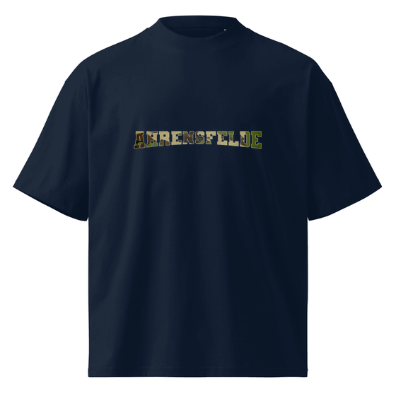 Oversized Unisex Bio-T-Shirt mit breitem Kragen für Ahrensfelde