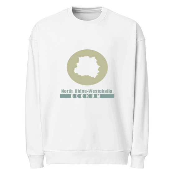 Oversized Unisex Bio-Pullover für Beckum