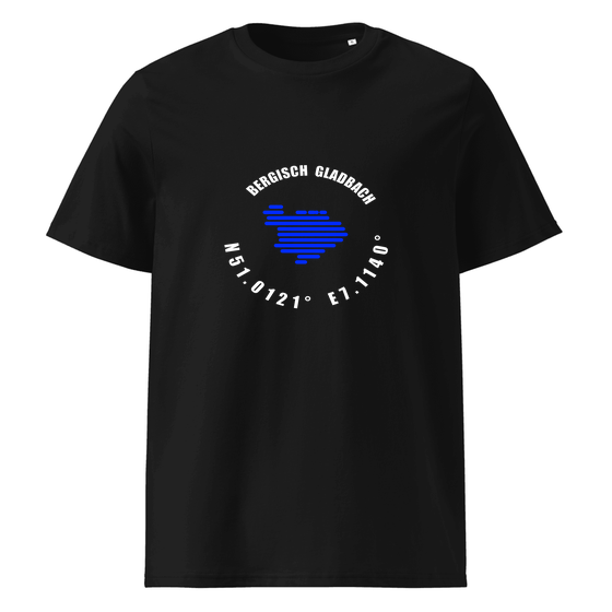 Unisex T-Shirt aus Bio-Baumwolle für Bergisch Gladbach