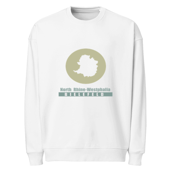 Oversized Unisex Bio-Pullover für Bielefeld