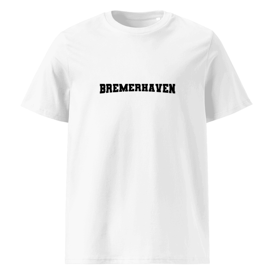 Unisex T-Shirt aus Bio-Baumwolle für Bremerhaven