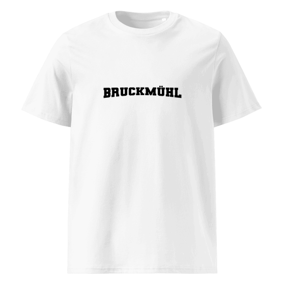 Unisex T-Shirt aus Bio-Baumwolle für Bruckmühl