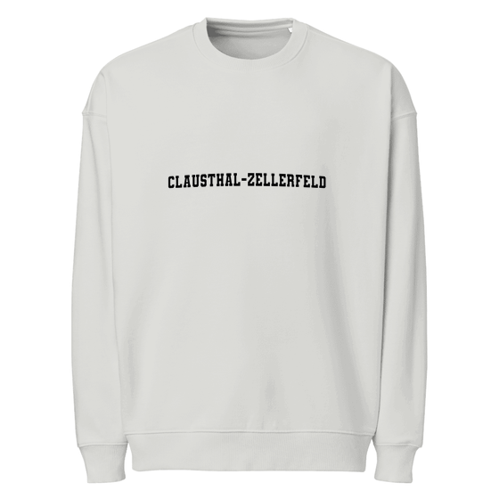 Oversized Unisex Bio-Pullover für Clausthal-Zellerfeld