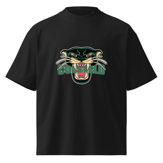 Oversized Unisex Bio-T-Shirt mit breitem Kragen für Coesfeld