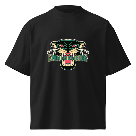 Oversized Unisex Bio-T-Shirt mit breitem Kragen für Ennigerloh