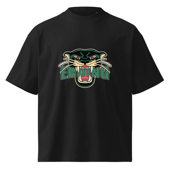 Oversized Unisex Bio-T-Shirt mit breitem Kragen für Erding