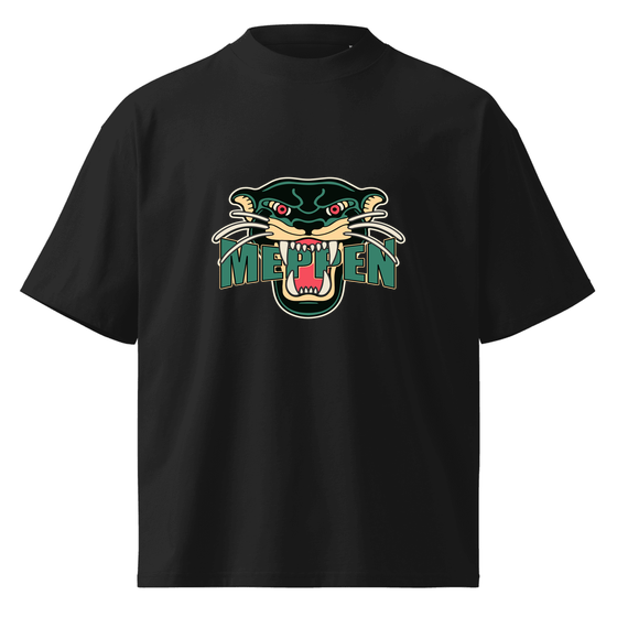 Oversized Unisex Bio-T-Shirt mit breitem Kragen für Meppen