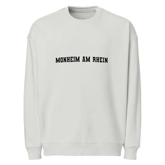 Oversized Unisex Bio-Pullover für Monheim am Rhein
