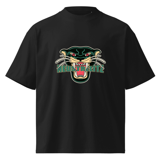 Oversized Unisex Bio-T-Shirt mit breitem Kragen für Neustrelitz
