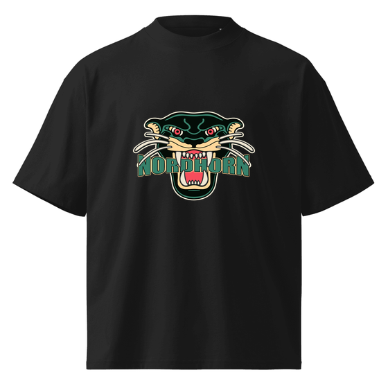 Oversized Unisex Bio-T-Shirt mit breitem Kragen für Nordhorn