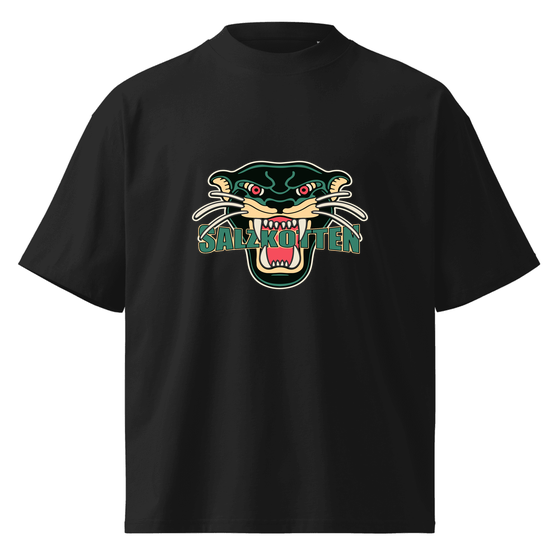 Oversized Unisex Bio-T-Shirt mit breitem Kragen für Salzkotten