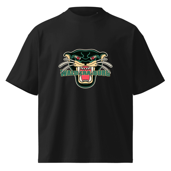 Oversized Unisex Bio-T-Shirt mit breitem Kragen für Waldkraiburg